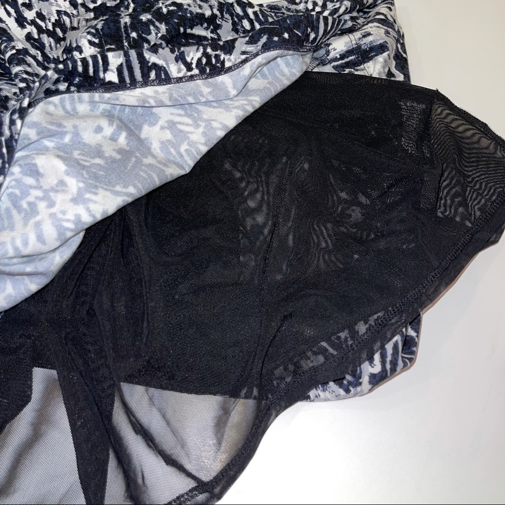 Nic+Zoe Black Multi Faux Wrap Midi Dress NWT M - Picture 14 of 16